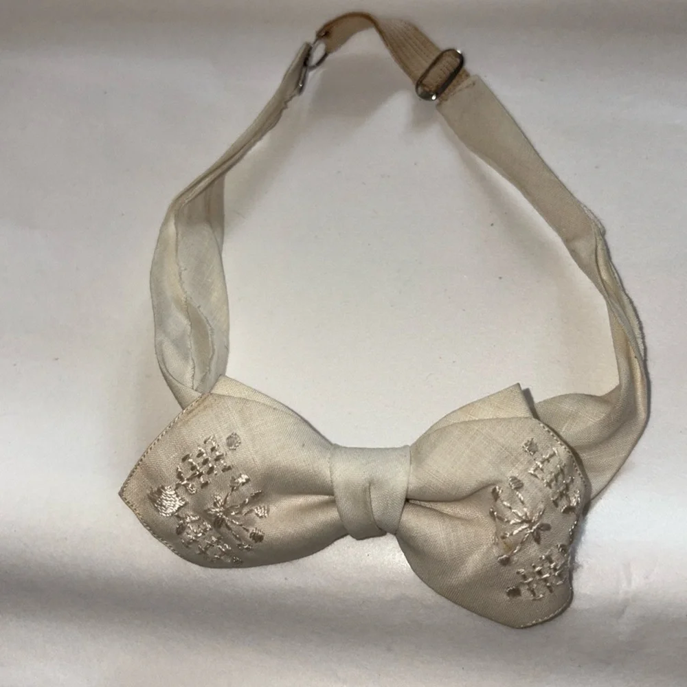 Vintage set of two adjustable child's bow ties
